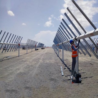 Photovoltaic Array SGS Approved High Quality 60ms Solar Panel Ground Mounting Systems